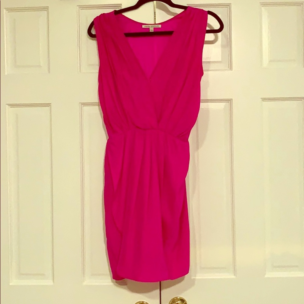 Hot Pink Amanda Uprichard Dress